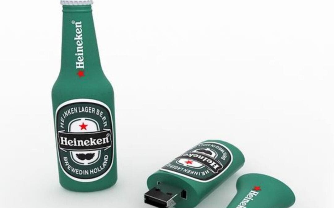 Beer Bottle Shaped USB Stick